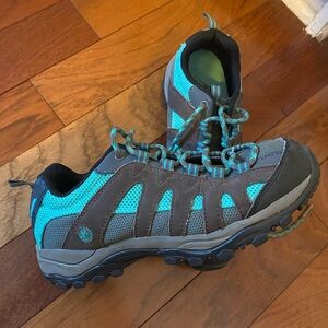 Northside Gray Green Athletic Shoes Durable Design Northside Women's Cascadia-W